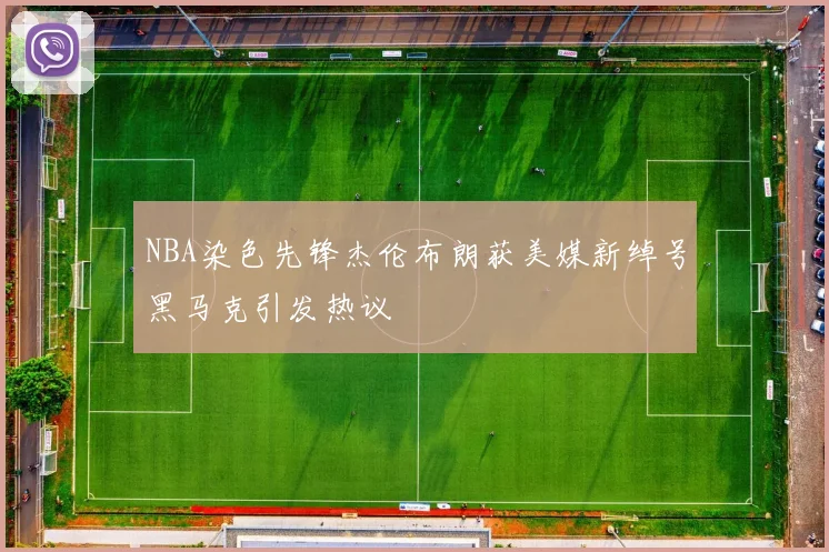 NBA染色先锋杰伦布朗获美媒新绰号黑马克引发热议